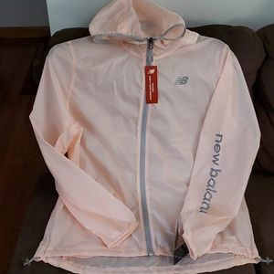 New Balance packable wind & water resistant jacket
